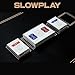 SLOWPLAY 100% Plastic Playing Cards, 2-Deck Poker Card Set, Jumbo Index, Poker Size, Superior Flexibility and Durability, Waterproof & Washable, Professional Playing Cards for Texas Hold’em Poker