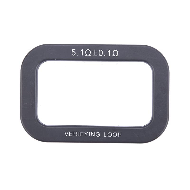 Clamp Earth Resistance Tester Ground Resistance Clamp Meter Measurement with Resistance Range 0.010Ω to 1200Ω Resistance Resolution 0.001Ω