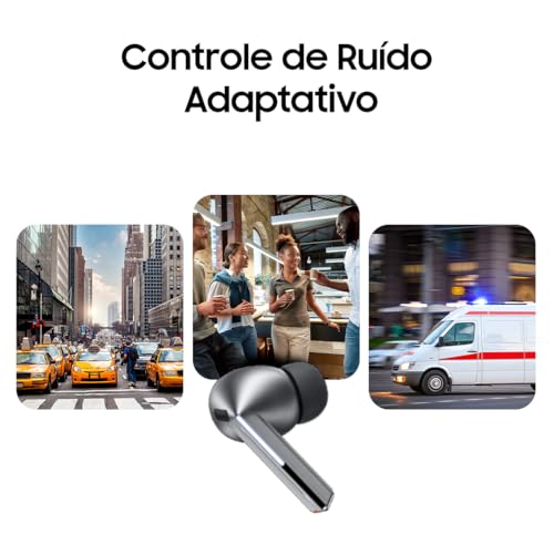 Samsung Galaxy Buds3 Pro, Fone de Ouvido sem fio, Cancelamento de Ruído Inteligente, Galaxy AI - Cin