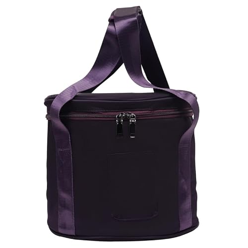 VANZACK Sac De Protection Pour Bol Chantant Cristal Sac De Transport Portable Avec Doublure Épaissie Et Fermeture Éclair Rangement Pour Voyage Transport Et Stockage Du Bol