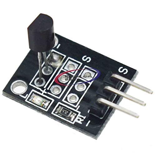 Reland Sun 5 x KY-001 DS18B20 3 Pin Waterproof Stainless Steel Digital Temperature Sensor Module 3V 5.5V