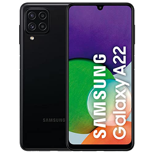 Samsung Galaxy A22 Smartphone ohne Vertrag 6.4 Zoll 64 GB Android Handy Mobile Black