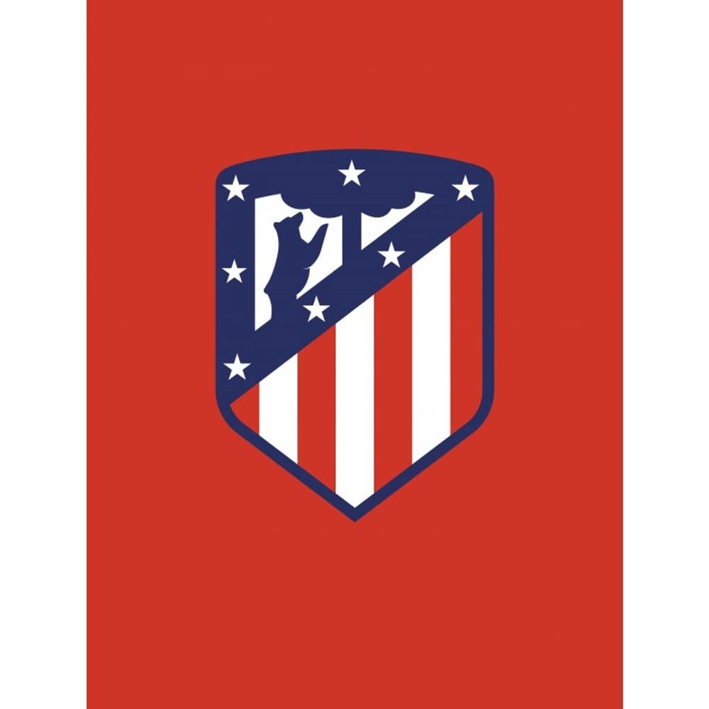 DHESTIA HOME Manta Polar Atlético de Madrid 130X160 cm Color Único Talla Talla Única