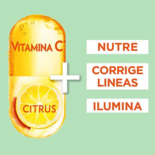 Garnier, Crema de Día Iluminadora con Vitamina C, Corrige líneas y Potencia la luminosidad en 24H, Fórmula Vegana, 50 ml - imagen 2