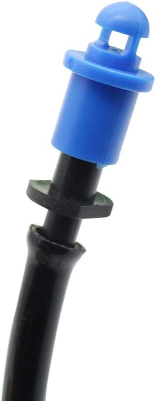 Gardening Watering System Tools 200 Pcs 1/4" Barb Refractive Atomized Garden Simple Mist Nozzle Agriculture Greenhouse Watering Irrigation Sprinkler