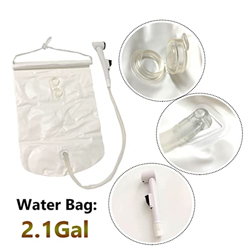 Inflatable Shampoo Basin Set - Portable Bedside Shower System Hair Washing For Disabled Elderly Bed Easy, Bedridden, Pregnancy Or Post-Surgical Patient(4 Items Include) #TOP3