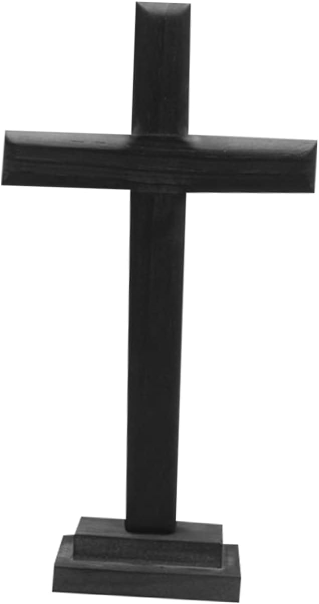 Veemoon 1pc Cross Desk Decoration Nativity Craft La Croix
