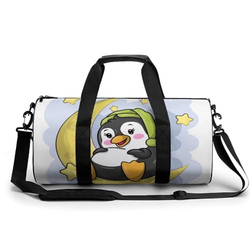 Sac de voyage duffel bag Pingouin Lune parfait pour camping et randonnée