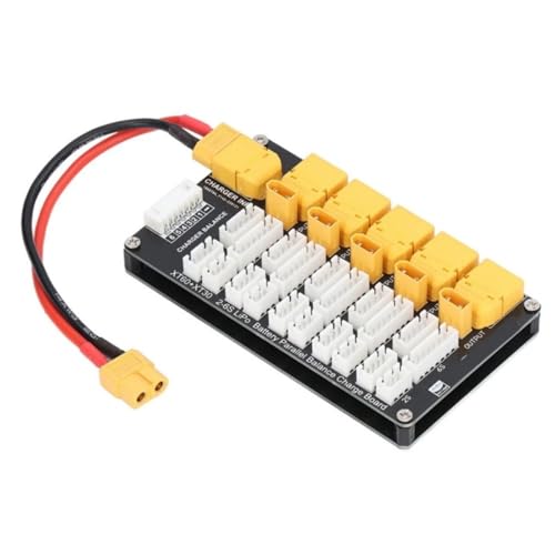Placa de carga XT30 y XT60 para baterías 2-6S de drones con instalación sencilla 4