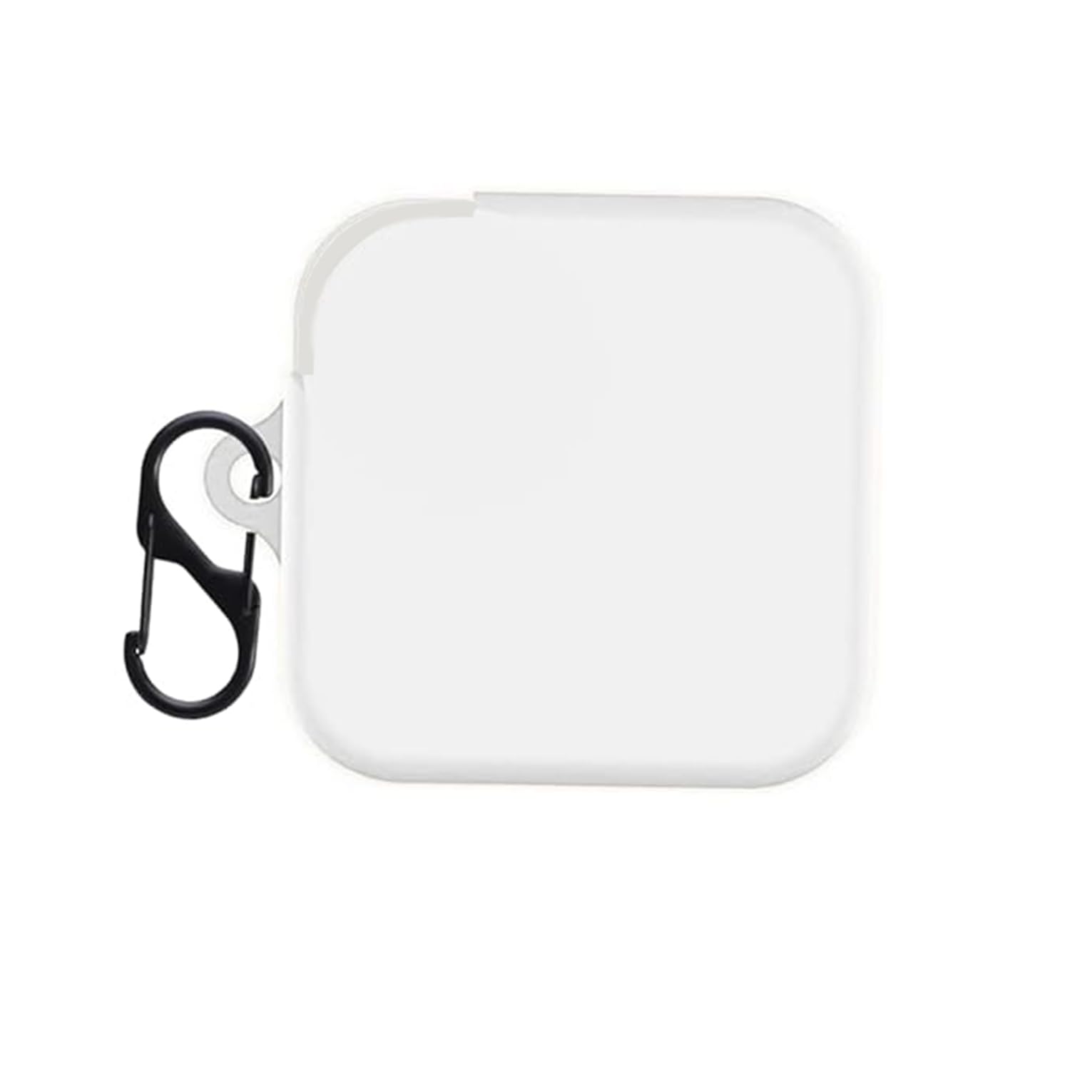 LIRAMARK Silicone Cover Case with Carabiner Compatible with CMF by Nothing Buds Pro 2 | Buds 2 | Buds 2 Plus (White)-image-41