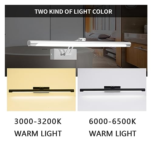 Applique murale for salon et miroir : solution d'installation facile LED 12W - 4