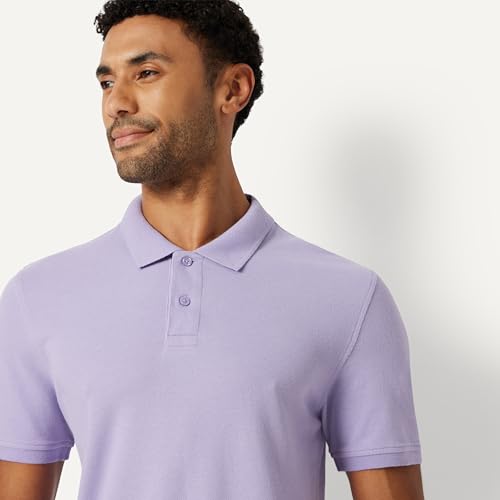 Image of Amazon Essentials Men's Slim-Fit Short-Sleeve Cotton Pique Polo Shirt