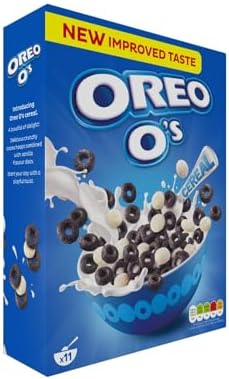 Oreo O's Cocoa Hoops Vanilla Cereal 350g