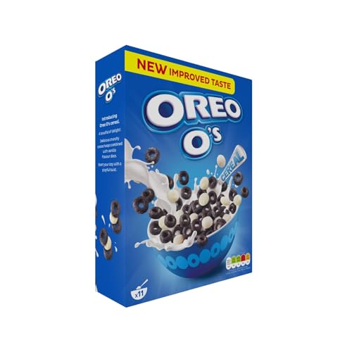 Oreo O's Cocoa Hoops Vanilla Cereal 350g