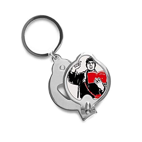 Coupe-ongles Chine rouge idée cadeau originale pour étudiant et lecteur