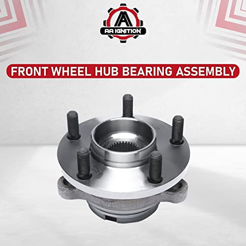 Image of Replacement Front Wheel Hub Bearing Assembly - Compatible with Infiniti & Nissan Vehicles - JX35, QX60, Altima, Maxima, Maxima,Pathfinder - Replaces 513296, 951-403, 40202-3JA1A