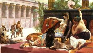 Peinture à l'huile Cleopâtre Cabanel reproduction pour vibrer au rythme de l'art