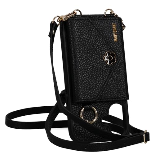 MARY QUANT }[Ng iPhone 15 14 13 p P[X X}zV_[ POCKET SLING CASE fB[X ubN 