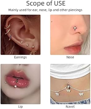 ATOMUS Bodypiercing Naalden 18G roestvrij staal steriel wegwerp oor neus navel tepel lip piercing naalden ATOMUS Bodypiercing Naalden 18G roestvrij staal steriel wegwerp oor neus navel tepel lip piercing naalden