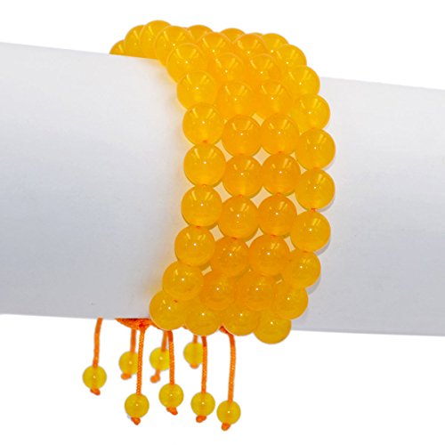 Image of AD Beads Natural 10mm Gemstone Bracelets Healing Power Crystal Macrame Adjustable 7-9 Inch