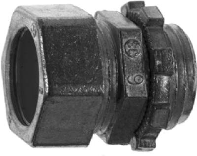 Halex 22212 Electrical Metallic Tubing Compression Connectors, 3/4-In, 5-Pk. - Quantity 10