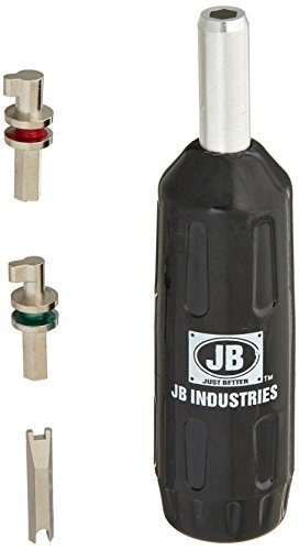 Jb Industries Refrigerant Cap Lock Multi-Key Black SHLD-MULTI Pack of 3 Pack of 3