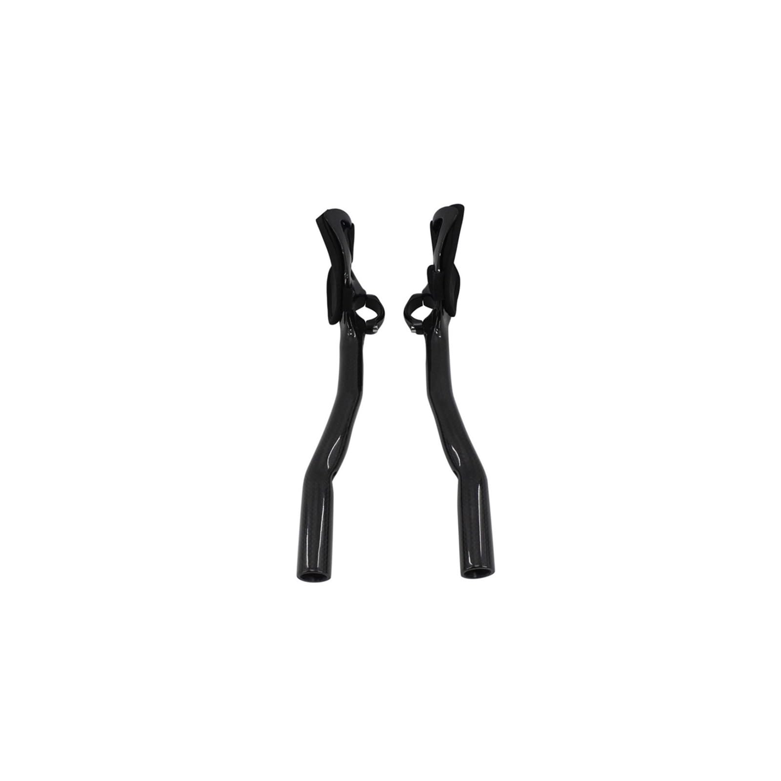 Manubrio Moto Riser Bici Strada Cronometro Triathlon 3k Bicicletta Completamente In Fibra Carbonio Manubrio Riposo Esteso In Stile TT Barra Riposo Ausiliaria In Carbonio Supporto Manubrio Riser