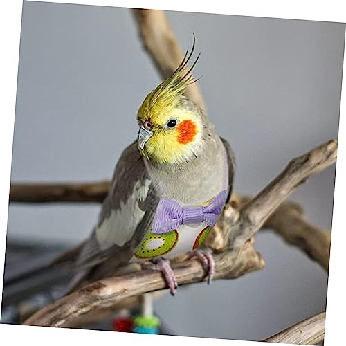 VILLFUL 2 Pçs Fralda De Papagaio Fralda De Pássaro Traje De Vôo Periquito Vôo Traje De Papagaio De E