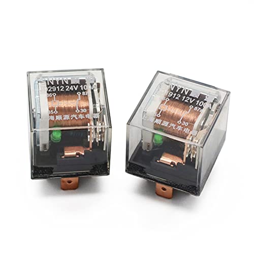 Relais de commande 24V 5PIN 100A avec commutation haute capacité robuste - 5