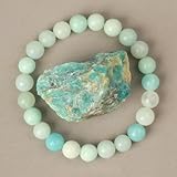 MIONGKI Pulsera con Adornos para Hombre Que promueve la circulación sanguínea, energía curativa, meditación, joyería para Mujer, Regalos de 6/8 mm