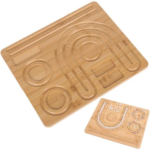 Panneau de perles pour conception de bracelets avec tapis doux antidérapant - 8