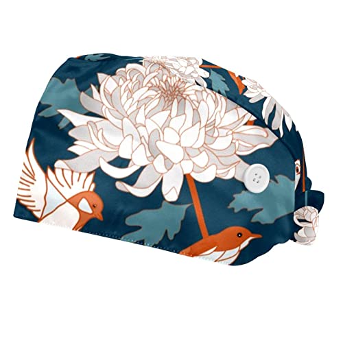 Casquettes de travail ajustables JDEZ contre la transpiration pour femmes et hommes
