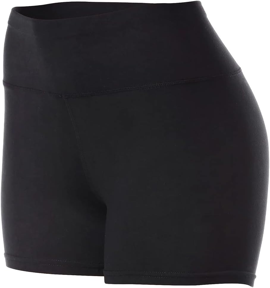 Women's Workout Yoga Athletic Running Dance Gym Shorts High Waist Cheerleader Volleyball Short Pants
