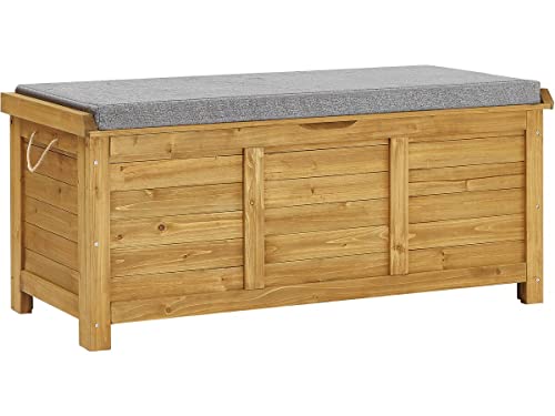 Coffre jardin bois : Banquette, rangement design