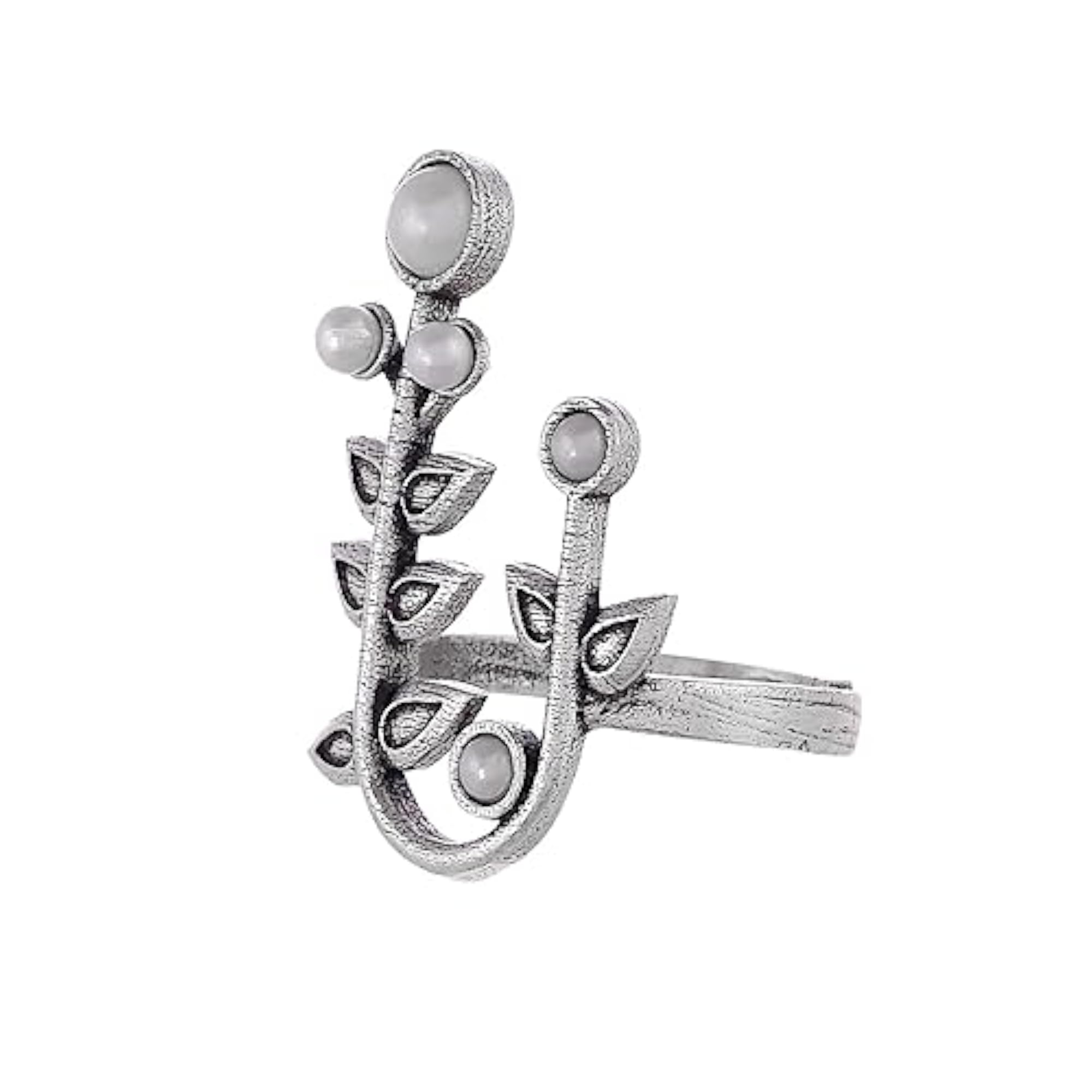 Fresh Fern Flora Ring for Nature Lovers