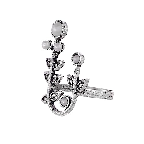 Fresh Fern Flora Ring for Nature Lovers