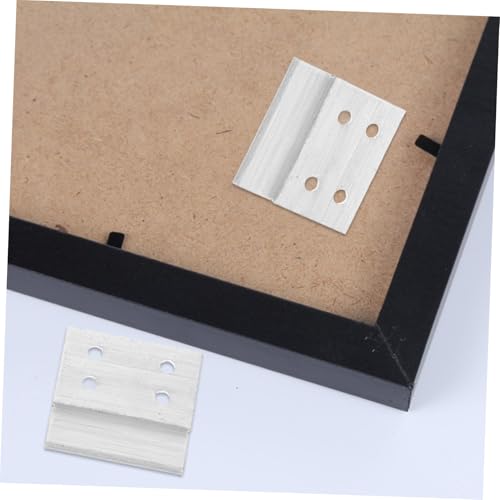 Image of GLEAVI 2pcs Z-Shaped Heavy Duty French Cleat Hanger Brackets for Wall Mounting Panels Artwork Mirrors and Headboards Easy Installation Aluminum Picture Hanging Kit