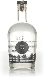 Hilltop Exeter Gin - Juniper Rich, Award-Winning, Complex and Smooth, Bold Aroma, 100 Percent Recyclable, Luxurious Treat, Great Taste, Family Run, 44 Percent ABV, 1 x 70 cl