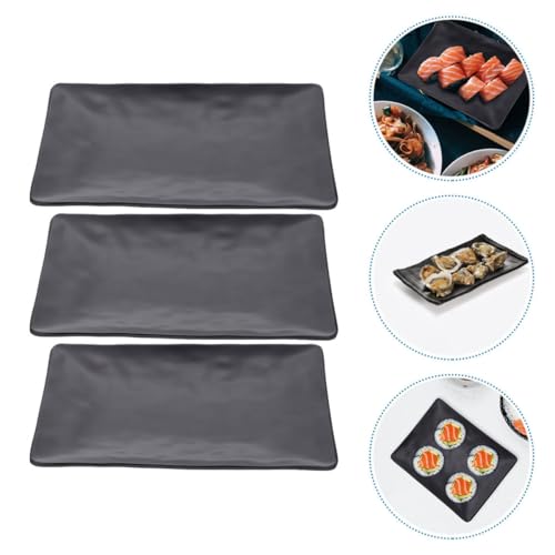Platos decorativos de sushi Garneck 3 piezas miniatura 6