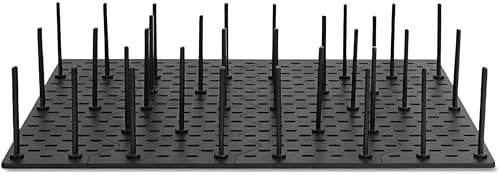 Ikea UPPDATERA Pegboard Drawer Organiser, Anthracite 60 cm