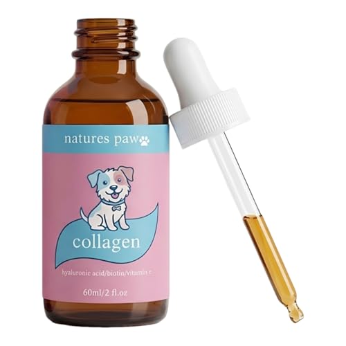 Natures Paw Liquid Collagen for Dogs Healthy Skin & Coat Supports Joint 60ml / 2 fl.oz