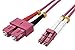 Produktbild VALUE LWL-Kabel 50/125µm OM4, LC/SC, violett, 5 m