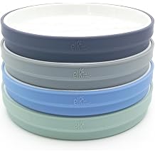 Elk and Friends Kids/Toddler 7.8" Porcelain Plates + Sleeves | 4pk