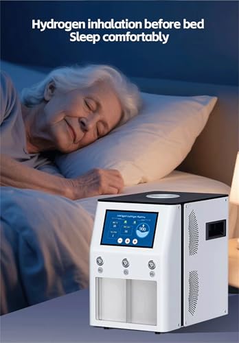 FCADFCA Hydrogen Generator, 3-Output Brown’s Inhalation Machine, SPE PEM Technology, 99.99% High Purity Hydrogen, Adjustable Flow, Low Noise, 6H Timer - Image 8