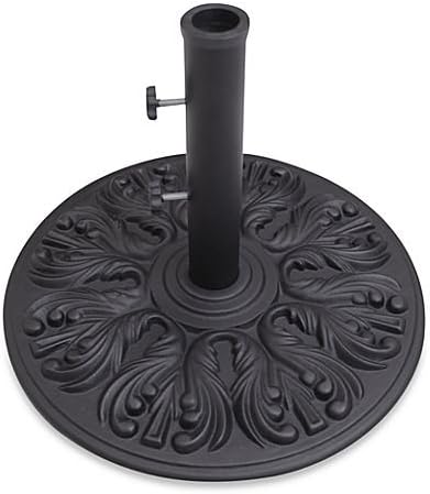 75 LB Euro Deco Market Umbrella Base (Black Finish)