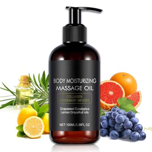 Anti Cellulite Massage Oil, Firming Body Oil Cellulite Remover Firming Body Massage Oil for Women & Men – Natural Moisturizing Body Oil for Relaxing, SkinTightening and Smooth, 100ml
