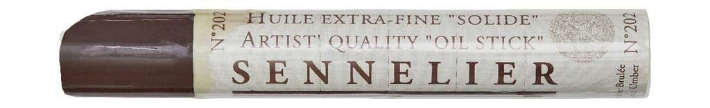 Sennelier Burnt Umber 38Ml Oil Stick