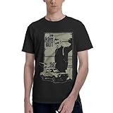t-shirt vodafone mclaren mercedes T-shirt à manches courtes Ste*ve T-shirt Mc*queen en coton doux Bu*ll*it T-shirt décontracté à manches courtes pour hommes, adolescents, garçons, T-shirts à col rond pour fans, Noir , XXL