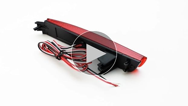 Amazon.com: iJDMTOY Red Lens 48-SMD LED Bumper Reflector