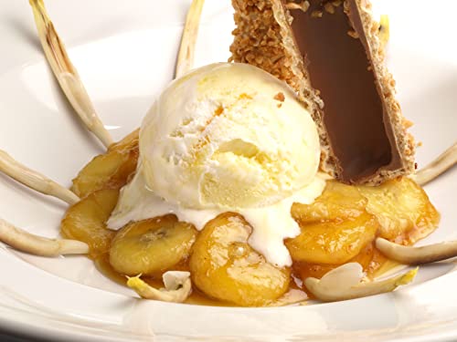 Banane Eispaste Eis Aroma Variegatos Eis Desserts Pralinen Zum Verfeinern von leckerem Eis Getränke Kuchen Kekse Tortencremes u. Eiscremes Inhalt 250 g – Bild 8